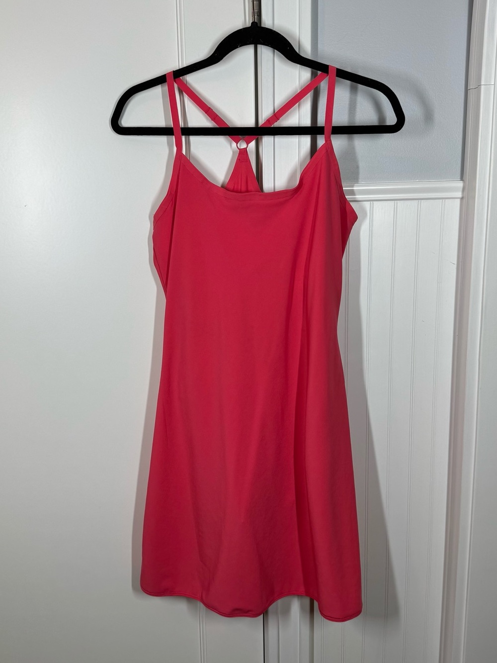 Outdoor Voices Hot Pink Strappy Mini Dress